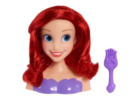 Tte  coiffer Ariel La Petite Sirne 14 cm avec brosse - Disney Princesse - Coiffure Poupe