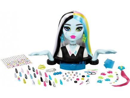 T�te � coiffer Monster High Frankie Stein 65 accessoires - Cheveux et Ongles - Mattel - HRP71
