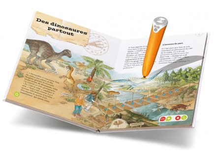 Tiptoi Destination Savoir : Les dinosaures - Livre interactif 7-10 ans - Ravensburger - Jeu Educatif