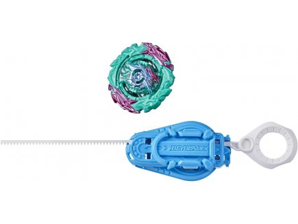 Toupie Beyblade Burst Surge Speed Storm : World Evo Helios H6 - Type Attaque - Pack toupie et lanceur - Hasbro F0527