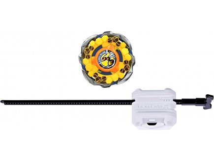 Toupie Beyblade x Fort Hornet R 7-60T CX - Type Equilibre - Pack toupie et lanceur - Hasbro G1682