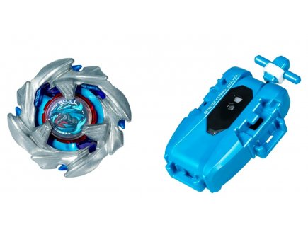 Toupie Beyblade x Pack Cobalt Dragoon 2-60C avec Lanceur � Corde Deluxe - Type Attaque - Pack toupie et lanceur - Hasbro G1491