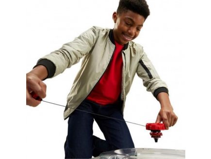 Toupie Beyblade x Pack Soar Phoenix 9-60GF avec Lanceur  Corde Deluxe - Type Attaque - Pack toupie et lanceur - Hasbro F9324