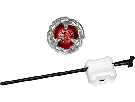Toupie beyblade x scythe incendio 4-60t - type equilibre - pack toupie et lanceur - Hasbro f9583