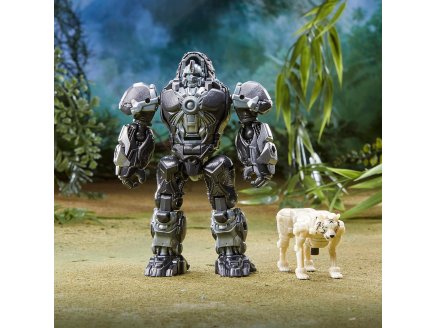 Transformers Optimus Primal Et Arrowstripe Of The Beasts Alliance - Gorille + Animal Sauvage - Hasbro - F4611 - Figurine