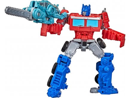 Transformers Optimus Prime Et Chainglaw Of The Beasts Alliance - Camion et Animal Sauvage - Hasbro - F4612 - Figurine