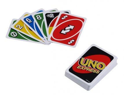 Uno Express, version fun et rapide - Mattel - GDR45 - Jeu de cartes Classique