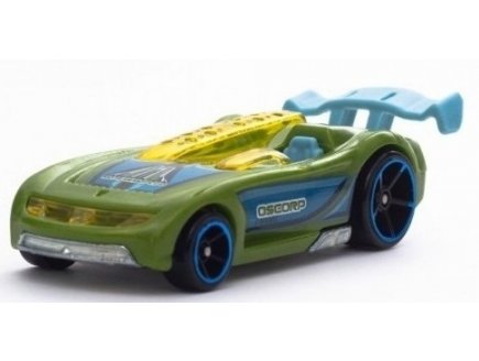 Vhicule  battle spec green goblin : ultimate spiderman sinister 6 - hot wheels - voiture miniature 1:64 - Mattel - cmj87