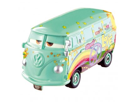 Vehicule cars 3 - bus fillmore - voiture miniature - Mattel - fjh96