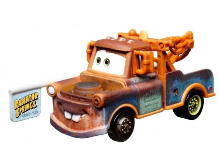 Vhicule cars 3 Martin avec Pancarte - Voiture miniature - Mattel - HTX86
