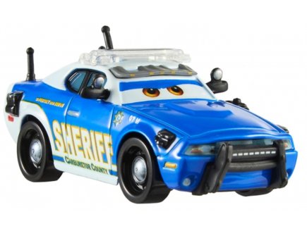 V�hicule Cars 3 - Mike 07 Sh�riff - Voiture Miniature - Mattel - JJW63