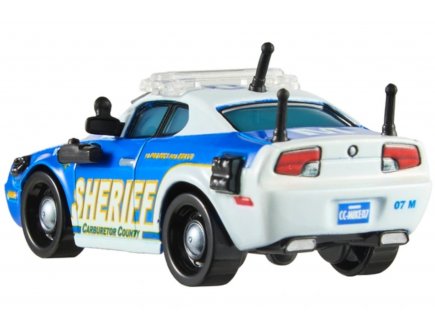 V�hicule Cars 3 - Mike 07 Sh�riff - Voiture Miniature - Mattel - JJW63