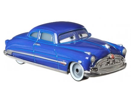Vehicule cars doc hudson - voiture miniature bleu - Mattel - gbv70