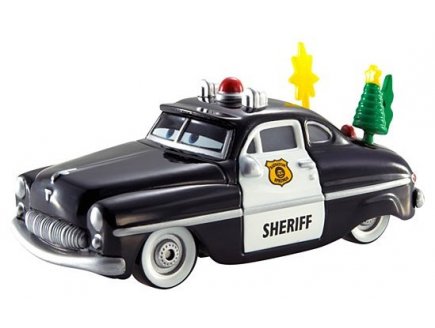 Vehicule cars esprit de fete - sherif - voiture miniature - Mattel - dkf53