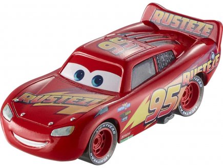 Vehicule cars flash mcqueen - voiture miniature rouge - Mattel - FDG64