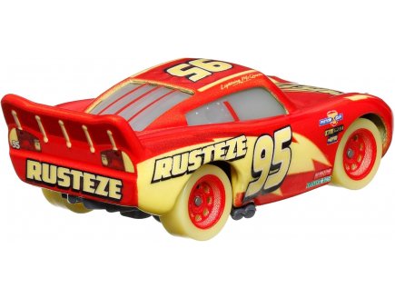 V�hicule Cars Glow Racers : Flash Mcqueen - Voiture Miniature - Mattel - HPG77