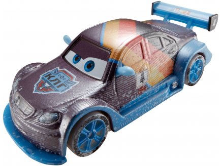 Vehicule cars ice racers max schnell - voiture miniature - Mattel - cdr28