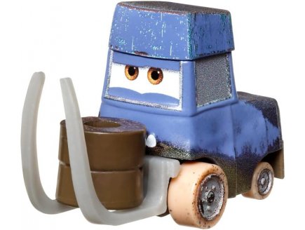 Vehicule cars pitstopsaurus - voiture miniature bleu - Mattel - hky43