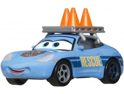 Vhicule Cars SR Race & Rescue  - Sally - Voiture Miniature - Mattel - JDG62