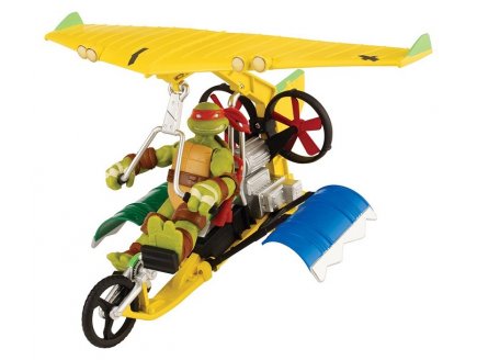 Vehicule shell flyer pour figurine 12 cm - les tortues ninja - Giochi preziosi