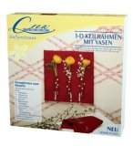 COFFRET TOILE SUR CHASSIS 3D AVEC VASES - ACTIVITE CREATIVE - CREA DONNA - 21008