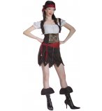 DEGUISEMENT PIRATESSE FEMME 38 - CESAR - Q656 - COSTUME FEMME