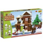 REFUGE DE MONTAGNE MAXIMILIAN FAMILIES 203 PIECES - UNICO PLUS - 8936 - JEU DE CONSTRUCTION