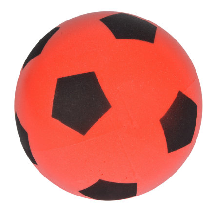 Ballon de Football pour Enfants, Balle En Mousse Souple et Rebondissante,  Jeu de Loisirs 6 Pouces rouge