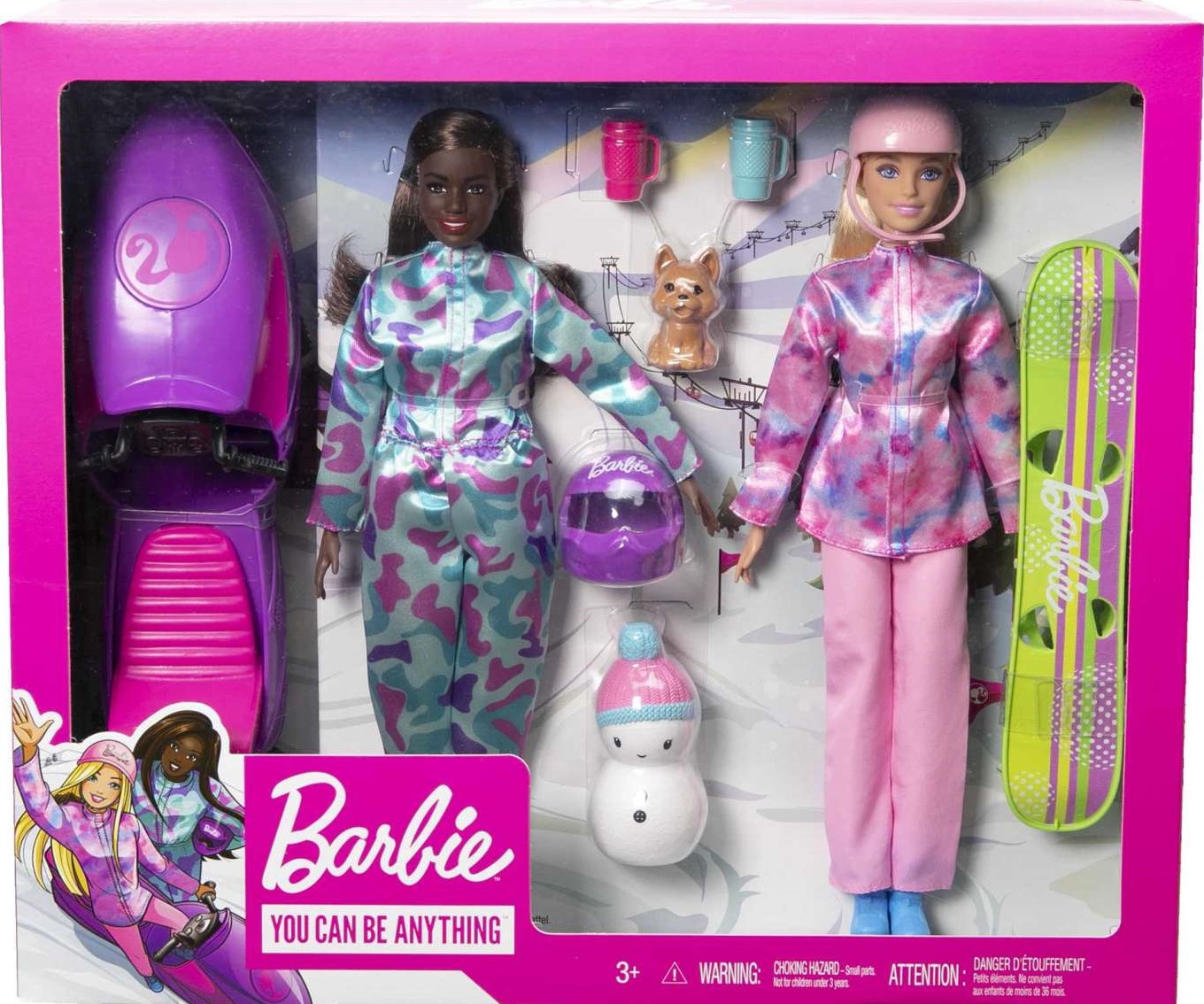 COFFRET POUPÉE Barbie & ACCESSOIRES Peluches & Poupées