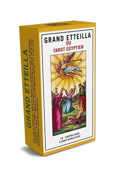 Grand Etteilla ou Tarot Egyptien Grimaud au meilleur prix