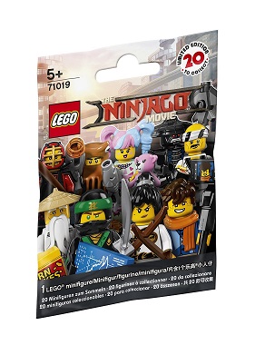 Sachet LEGO Minifigures 71019 Série Lego Ninjago le Film