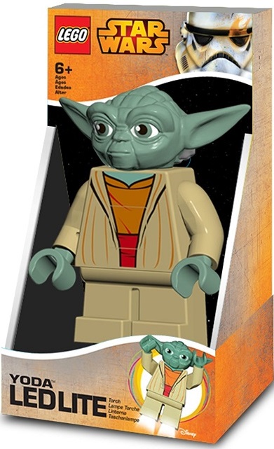 Porte-clés The Mandalorian Yoda LEGO - avec lampe de poche
