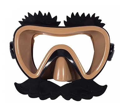 Achat/Vente Masque de plongée enfant : Moustache délirante