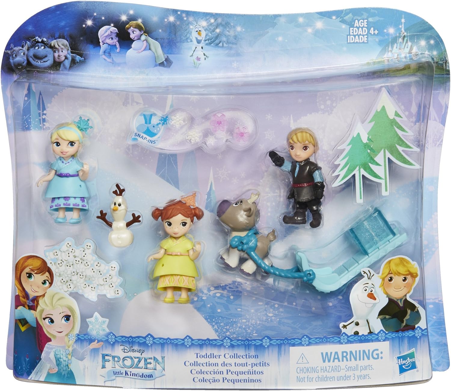 Figurine à collection Amis des neiges Mini Royaume Reine des neiges de  Disney 