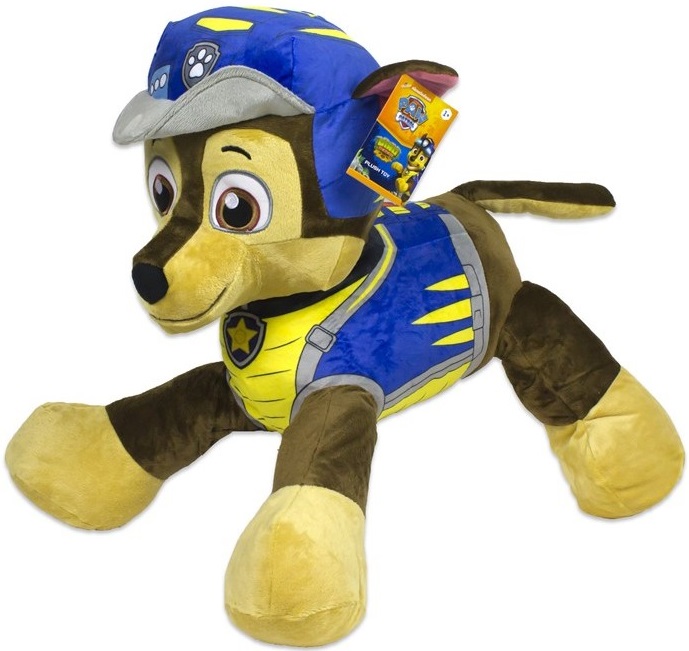 peluche chien Chase 55cm Pat Patrouille doudou licence spin master