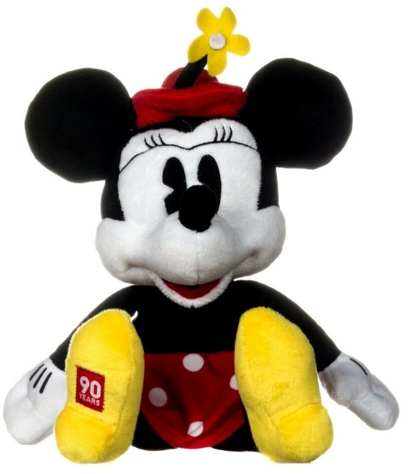 Peluche Disney Minnie 90 ème anniversaire 34 cm collector limité