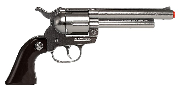 Pistolet Revolver Cow boy en métal 12 coups - Jeux, Jouets