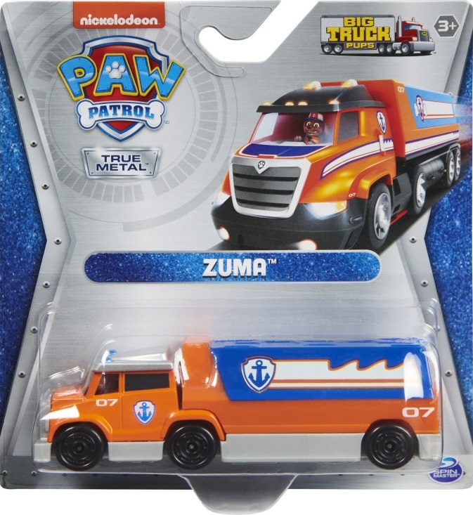 Camion et figurine Zuma - La Pat'Patrouille Big Truck Pups Spin Master :  King Jouet, Les autres véhicules Spin Master - Véhicules, circuits et  jouets radiocommandés