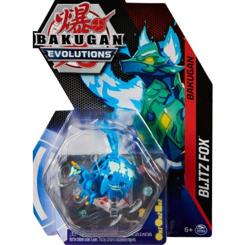 Bakugan starter pack Evolutions Blitz Fox boule bleu 20135601