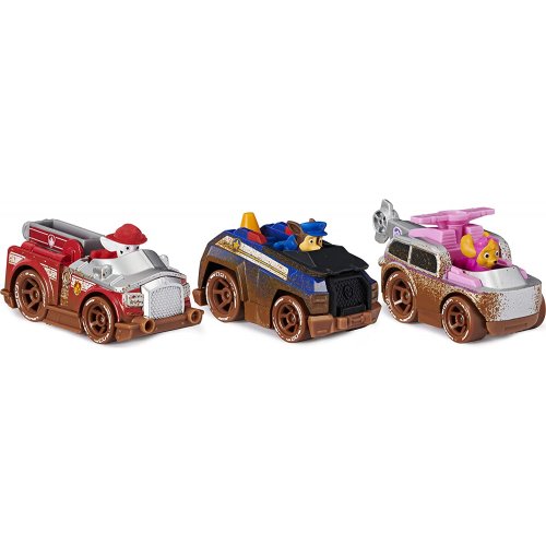 Coffret 3 véhicules pour enfant de petites voitures miniatures