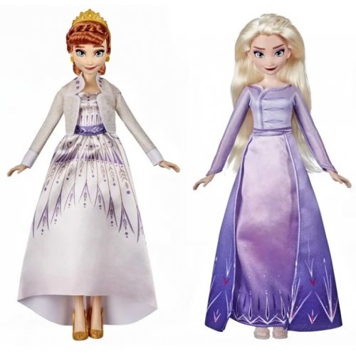 Anna & Elsa (La Reine des Neiges) : les tenues (2ème partie) - PeggyCrea