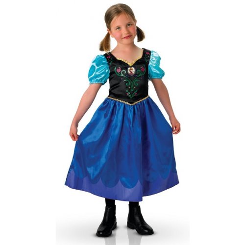 Costume Disney La Reine des neiges Anna, robe de reine d'Arendelle