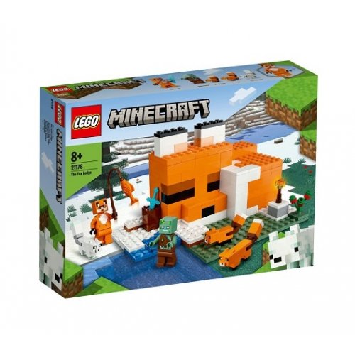 LEGO Minecraft Le refuge renard 21178 Ensemble de construction (193 pièces)