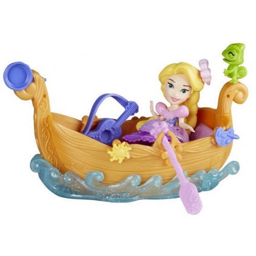 Hasbro E0247 Mini poupée disney princesses raiponce et son bateau