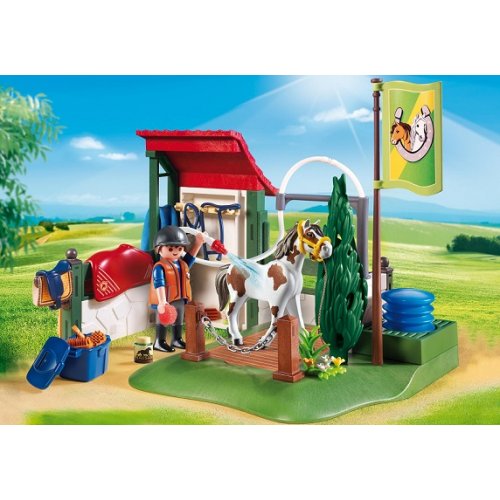 Playmobil 6929 Box de lavage pour chevaux - Achat & Prix