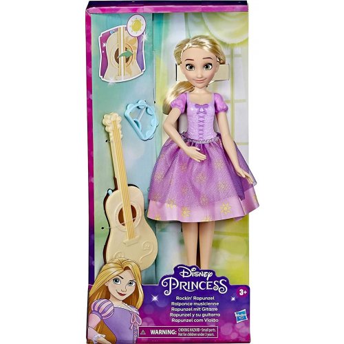 Poupée princesse raiponce musicienne 30 cm Disney F3379 - Nouveauté
