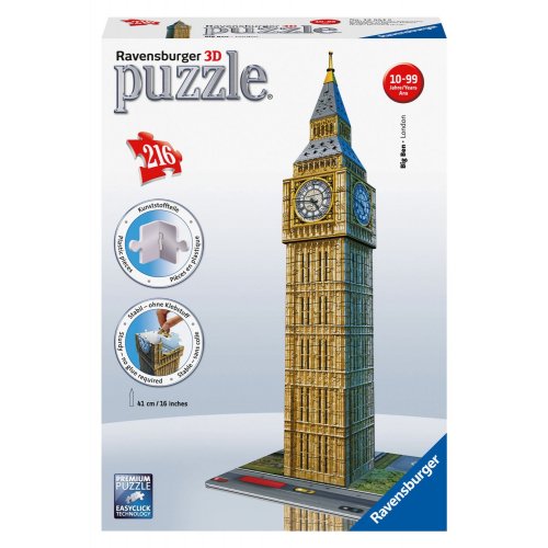 Ravensburger 3D Puzzle coffre trésor cheveaux, 216 pièces