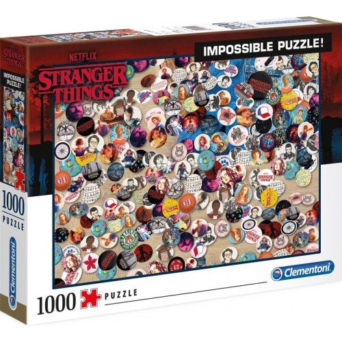 Puzzle 1000 pièces - Stranger Things - Impossible Puzzle - Magasin