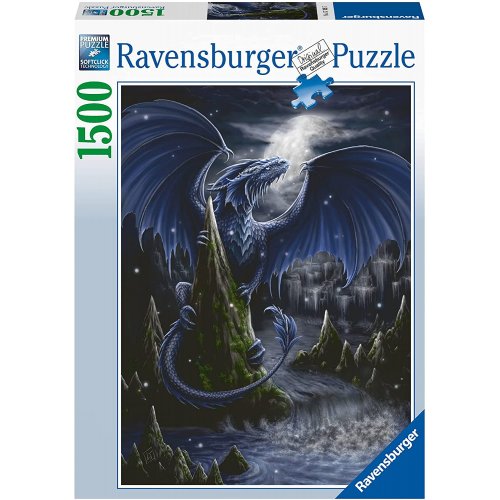 Ravensburger 171057 puzzles 1500 pièces Le Dragon bleu