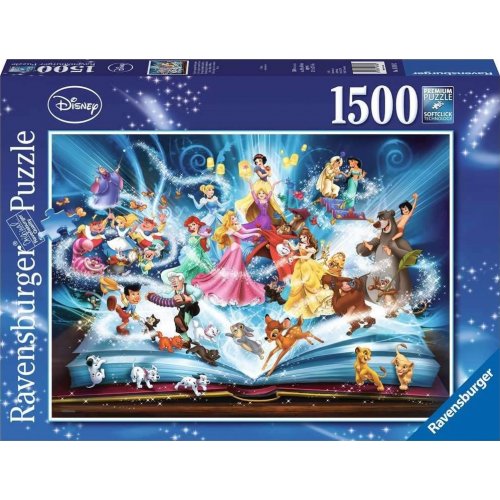 Ravensburger 163182 puzzles 1500 pièces livre des contes disney